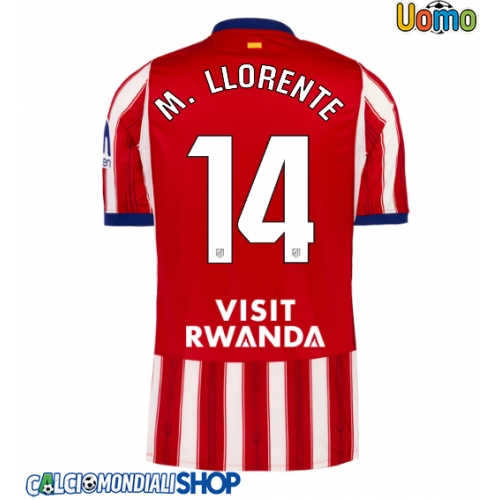 Maglie da calcio Atletico Madrid Marcos Llorente #14 Prima Maglia 2026-27 Manica Corta